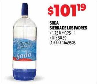 Makro Soda sierra de los padres oferta