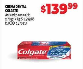 Makro Crema dental colgate oferta