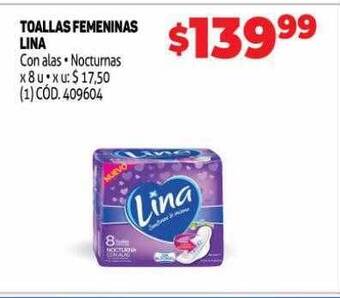 Makro Toallas femeninas lina oferta