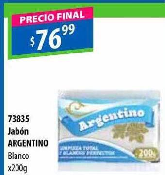 Micropack Jabón argentino blanco oferta