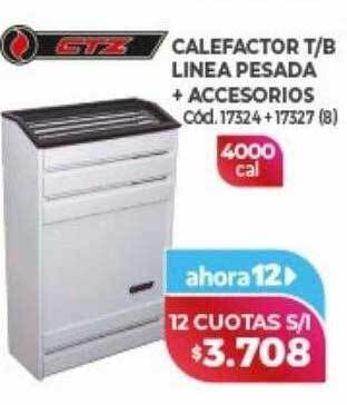 Naldo Lombardi Calefactor t-b linea pesada + accesorios oferta