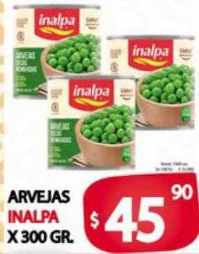 Supermercados Caracol Arvejas inalpa oferta