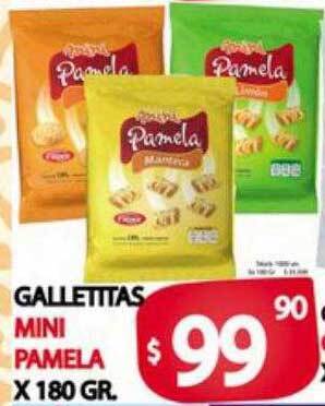 Supermercados Caracol Galletitas mini pamela oferta