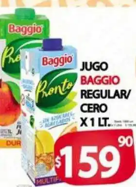 Jugo baggio regular cero