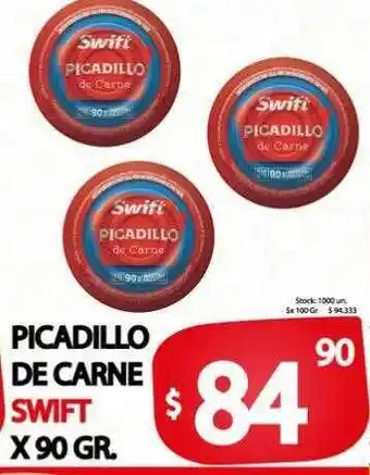 Supermercados Mariano Max Picadillo de carne swift oferta