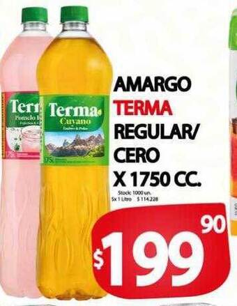 Supermercados Mariano Max Amargo terma regular cero oferta