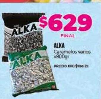 Supermayorista Vital Alka caramelos varios oferta