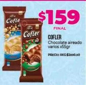 Supermayorista Vital Cofler chocolate aireado varios oferta