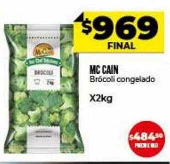 Supermayorista Vital Mc cain brócoli congelado oferta