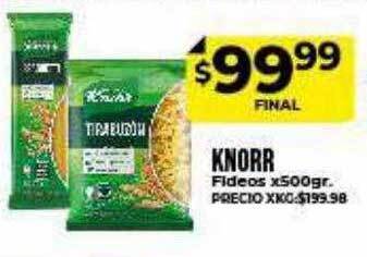 Supermayorista Vital Knorr fideos oferta