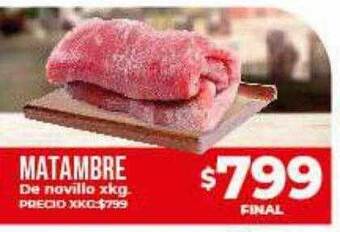 Supermayorista Vital Matambre de novillo oferta