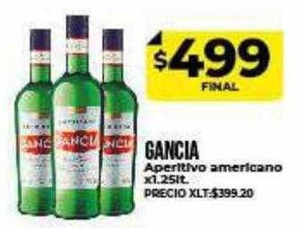 Supermayorista Vital Gancia aperitivo americano oferta