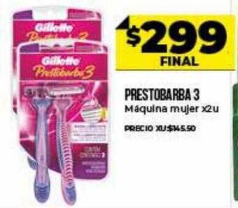 Supermayorista Vital Prestobarba 3 máquina mujer oferta