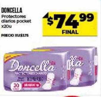 Supermayorista Vital Doncella protectores diarios pocket oferta