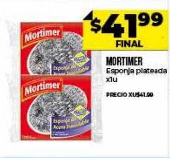 Supermayorista Vital Mortimer esponja plateada oferta