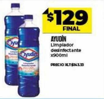 Supermayorista Vital Ayudín limpiador desinfectante oferta