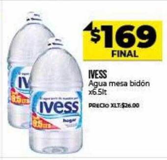 Supermayorista Vital Ivess agua mesa bidón oferta