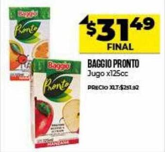 Supermayorista Vital Baggio pronto jugo oferta