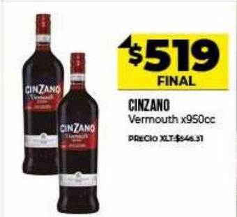 Supermayorista Vital Cinzano vermouth oferta