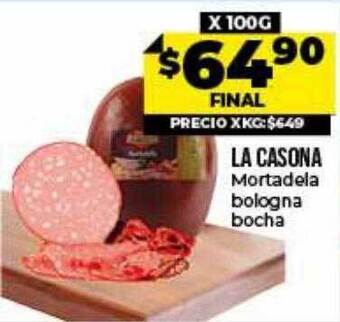 Supermayorista Vital La casona mortadela bologna bocha oferta