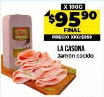 Supermayorista Vital La casona jamón cocido oferta
