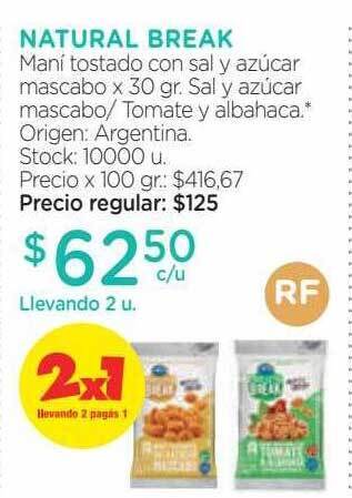 Farmacity Natural break oferta