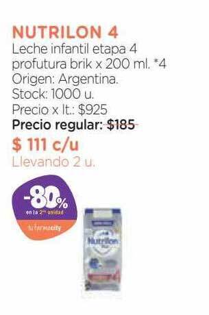 Farmacity Nutrilon 4 oferta