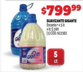 Makro Suavizante gigante oferta