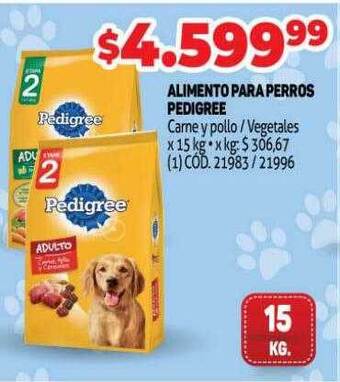 Makro Alimento para perros pedigree oferta