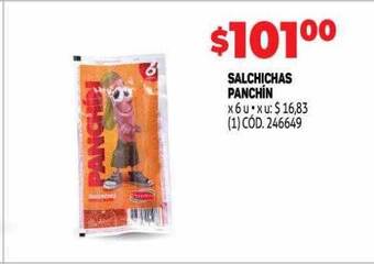 Makro Salchichas panchin oferta