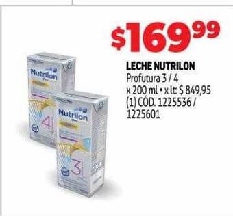 Makro Leche nutrilon oferta