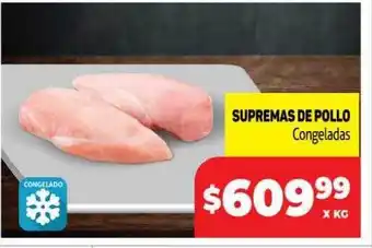 Makro Supremas de pollo congeladas oferta