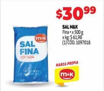 Makro Sal m&k fina oferta
