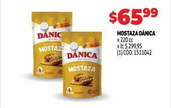 Makro Mostaza dánica oferta