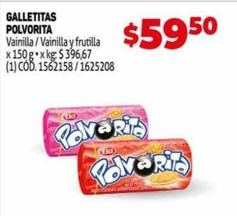 Makro Galletitas polvorita oferta
