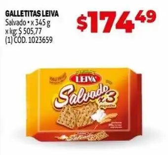 Makro Galletitas leiva salvado oferta
