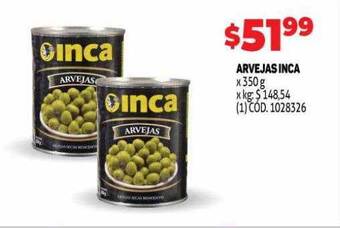 Makro Arvejas inca oferta
