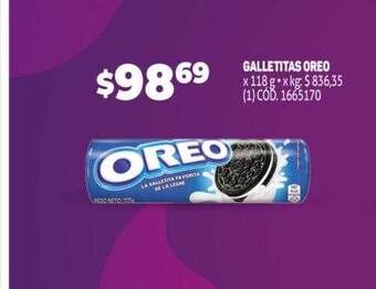 Makro Galletitas oreo oferta