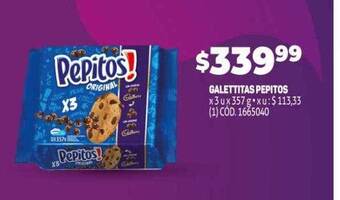 Makro Galletitas pepitos oferta