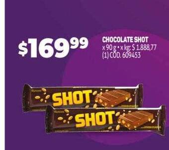 Makro Chocolate shot oferta