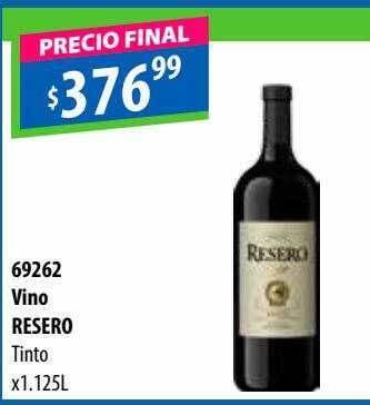 Micropack Vino resero tinto oferta