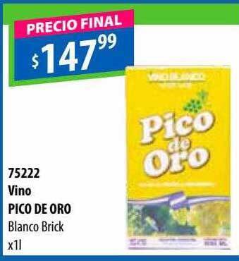 Micropack Vino pico de oro oferta
