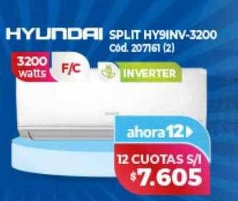 Naldo Lombardi Hyundai split hy9inv-3200 oferta