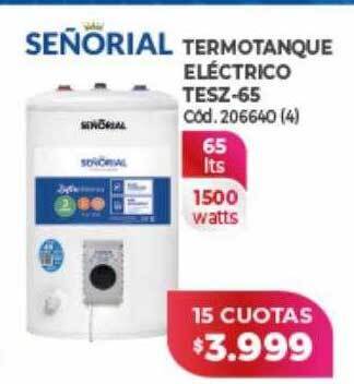 Naldo Lombardi Señorial termotanque eléctrico tesz-65 oferta