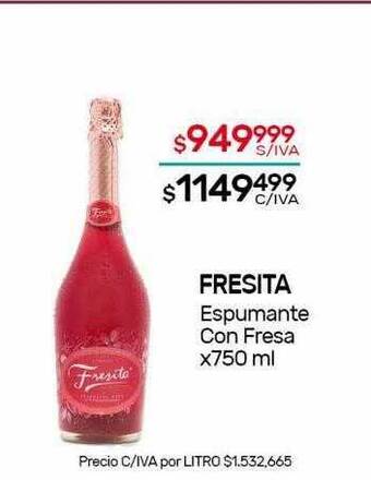 Nini Mayorista Fresita espumante con fresa oferta