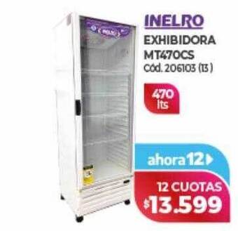 Naldo Lombardi Inelro exhibidora mt470cs oferta