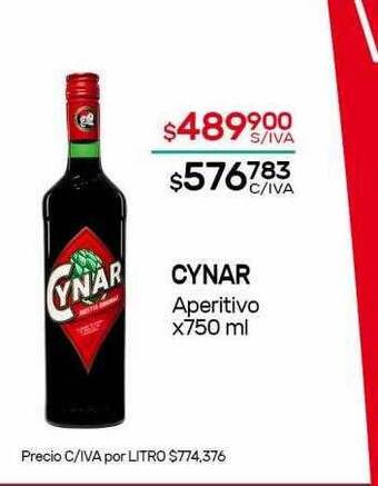 Nini Mayorista Cynar aperitivo oferta