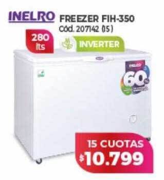 Naldo Lombardi Inelro freezer fih-350 oferta