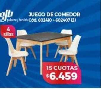 Naldo Lombardi Juego de comedor oferta