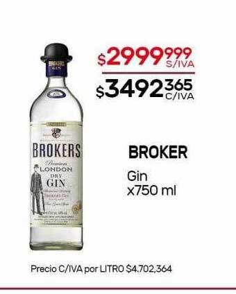 Nini Mayorista Broker gin oferta